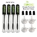 Empty Mascara Tube by Sky Organic (pack of 4) -Empty 10 ml Mascara Bottles With Wand Applicators and Funnels for Castor Oil - Ideal Kit DIY Cosmetics- contains 4 tubes, 4 rubber inserts & 4 funnels