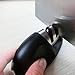 Professional Manual knife sharpener, 2 Stage System - Coarse & Fine, Protable, Black