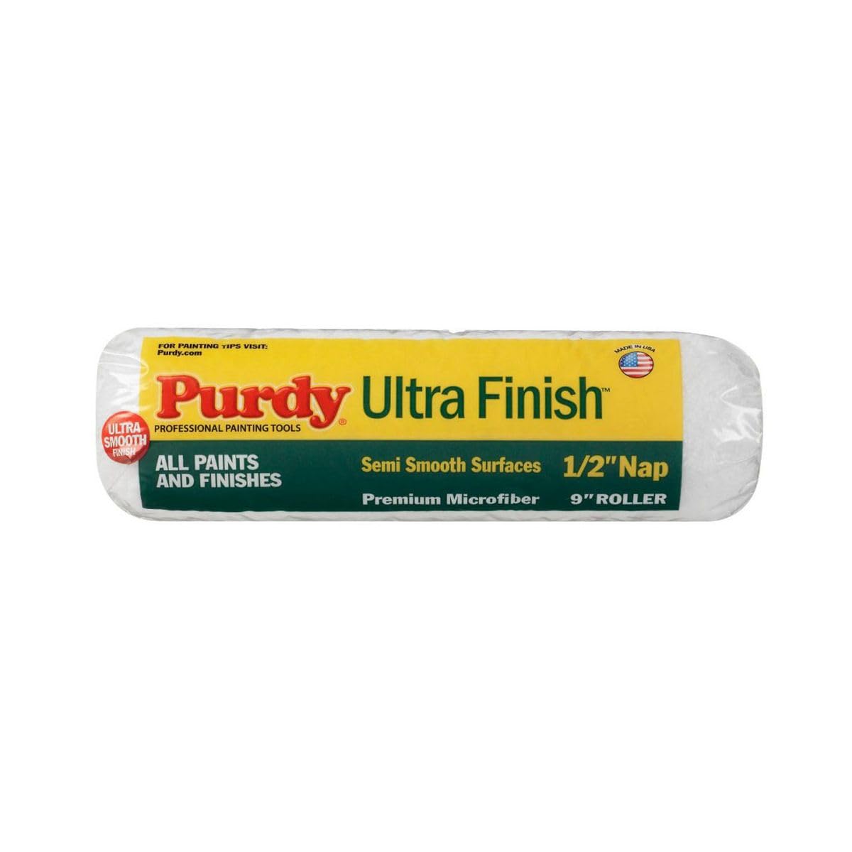 Purdy 140678093 Ultra Finish 9-Inch x 1/2-Inch Nap Roller Cover by Purdy