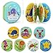 Baby Bath Toys, Nontoxic Bath Books for Babies Bath Time, Bathtub Toys for Toddlers 6 to 12 18 Months, Soft Educational Bath Toys for 1-3 Year Old Girls Boys(Pack of 3)