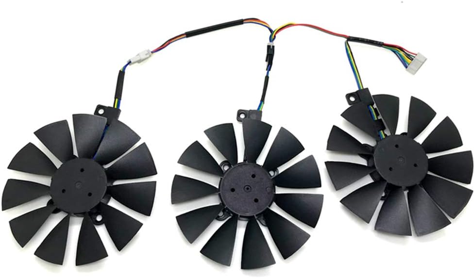 CoolerAge New 87mm T129215SU Cooler Fan for ASUS GTX 1060 1070 1080 GTX980Ti RX480 RX580