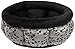 Disney Nightmare Before Christmas Jack Skellington Cuddle Cup High-Quality Dog Bed / Cat Bed, Machine Washable, Dirt/Water Resistant Bottom, High Walls for Deeper Rest, For Pets up to 12lbs