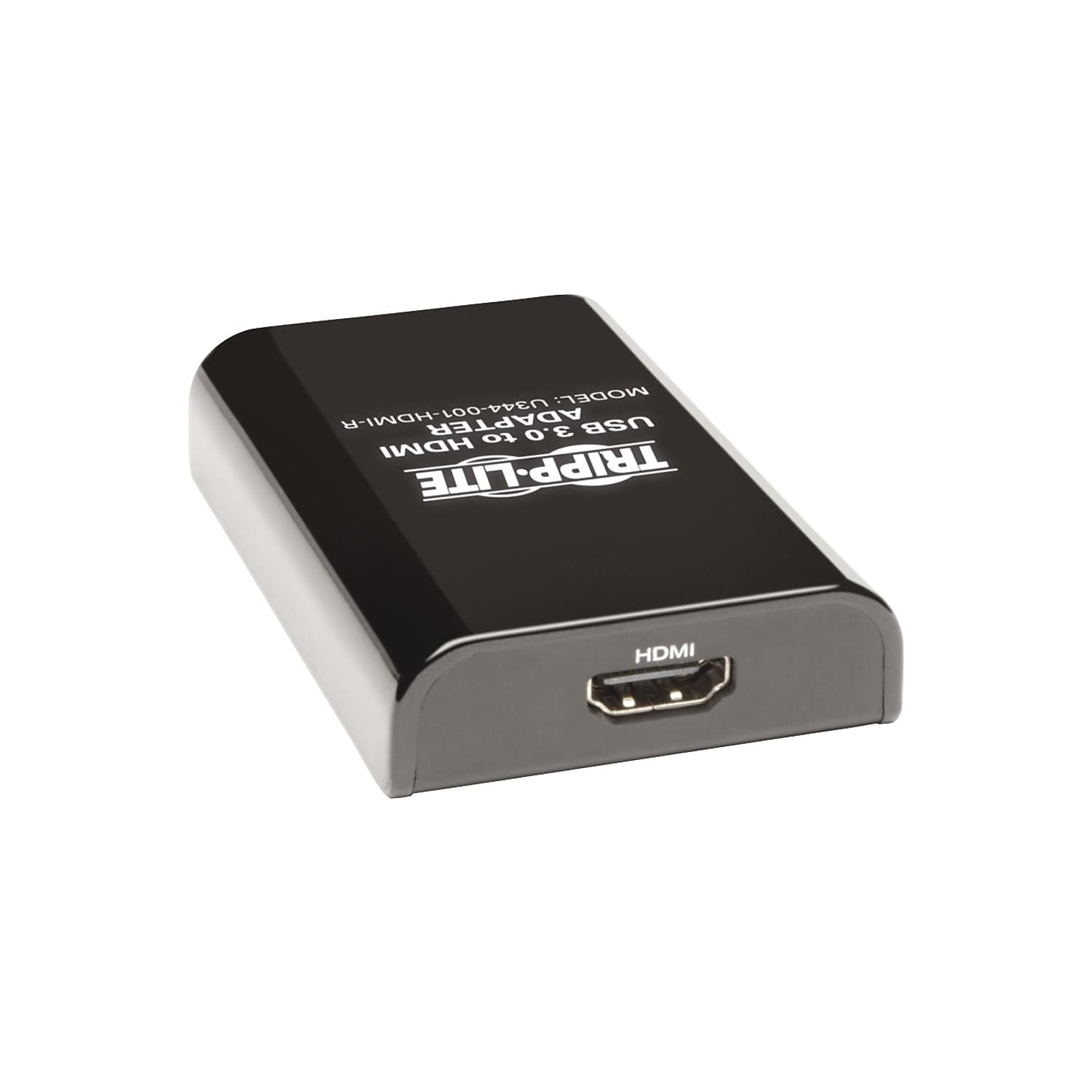 Tripp Lite USB 3.0 SuperSpeed to HDMI Adapter Dual Monitor External Video, 512 MB SDRAM - 2048 x 1152,1080p (U344-001-HDMI-R)