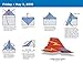 Paper Airplane Fold-a-Day 2019 Calendar