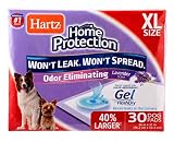 Hartz Home Protection Lavender Scented Odor Eliminating Gel Dog Pads - XL 30 Count