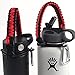 Gearproz Paracord Handle for Wide Mouth Water Bottles - Compatible with Hydroflask, Iron Flask, Thermoflask, Takeya, Reusable Water Bottle Accessories Handle Survival Cord