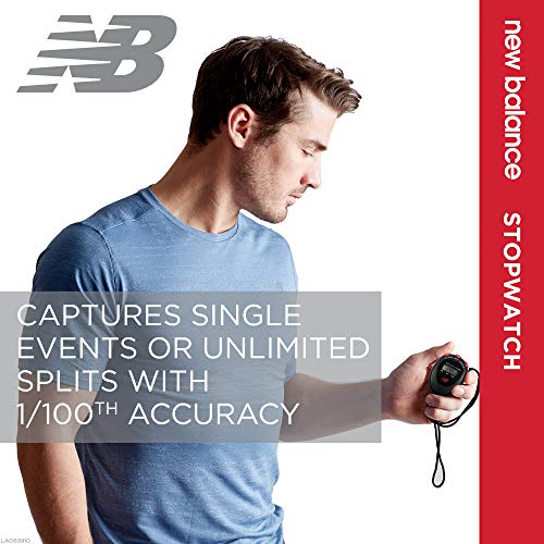 New Balance Stop Watch Digital Stopwatch Interval Timer Exercise