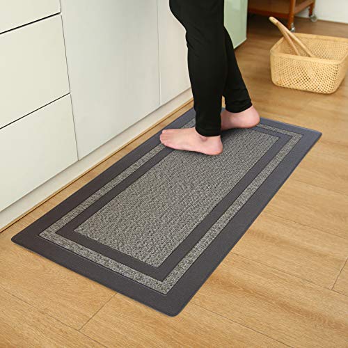 Deluxe AntiFatigue Kitchen Mats 39"x20" Oil and Stain Resistant with