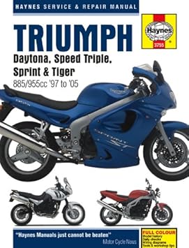 Triumph T509 T595 955i Fuel Injected Triples 1997 2005 Haynes