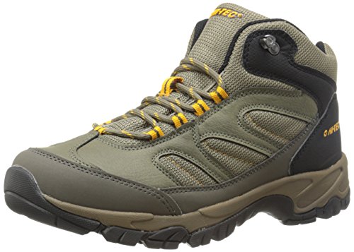 Hi-Tec Men's Moreno Hiking Boot, Smokey Brown/Taupe/Gold, 11 M US