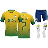 AZENCA Soccer Fans Training Kids Jersey, National Teams Football Custom Jersey For Children