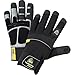 West Chester Pro Series 96653 Yeti Waterproof Winter Work Gloves - [1 Pair] Large, Safety Gloves with Synthetic Leather, PVC Patch, Spandex Backing