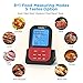 Meat Thermometer, TURATA Remote Digital Wireless Food Thermometer with Dual Probe for Kitchen Smoker BBQ Grill Thermometer