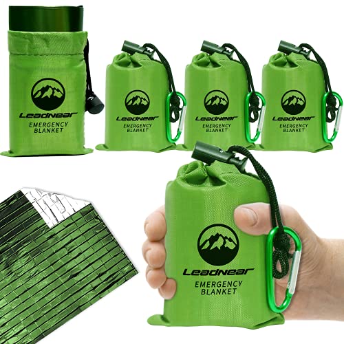 Emergency Blankets 4 Pack ExtraLarge Mylar Emergency Blankets