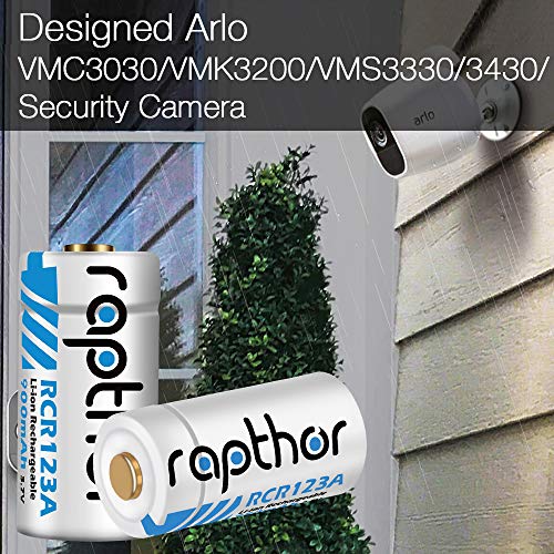 Lithium-ion Rechargeable Battery [900mAh 3.7V 8Pack] for Arlo Wireless Security Camera (VMC3030/VMK3200/VMS3230/3330/3430/3530) Flashlight Polaroid Microphone - Thumbnail 7