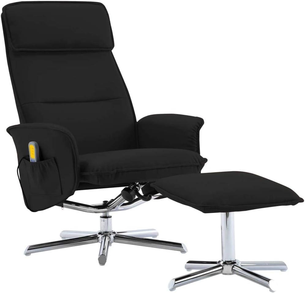 UnfadeMemory Sillon Masaje Reclinable con Reposapiés,Sillon Relax de
