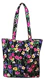 Vera Bradley Tote with Solid Color Interior (Updated Version)
