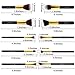 Refand Makeup Brush Set, Face Brush Synthetic Kabuki Cosmetics Foundation Powder Concealers Blending Eye Shadows Brushes Kit 10 PCs