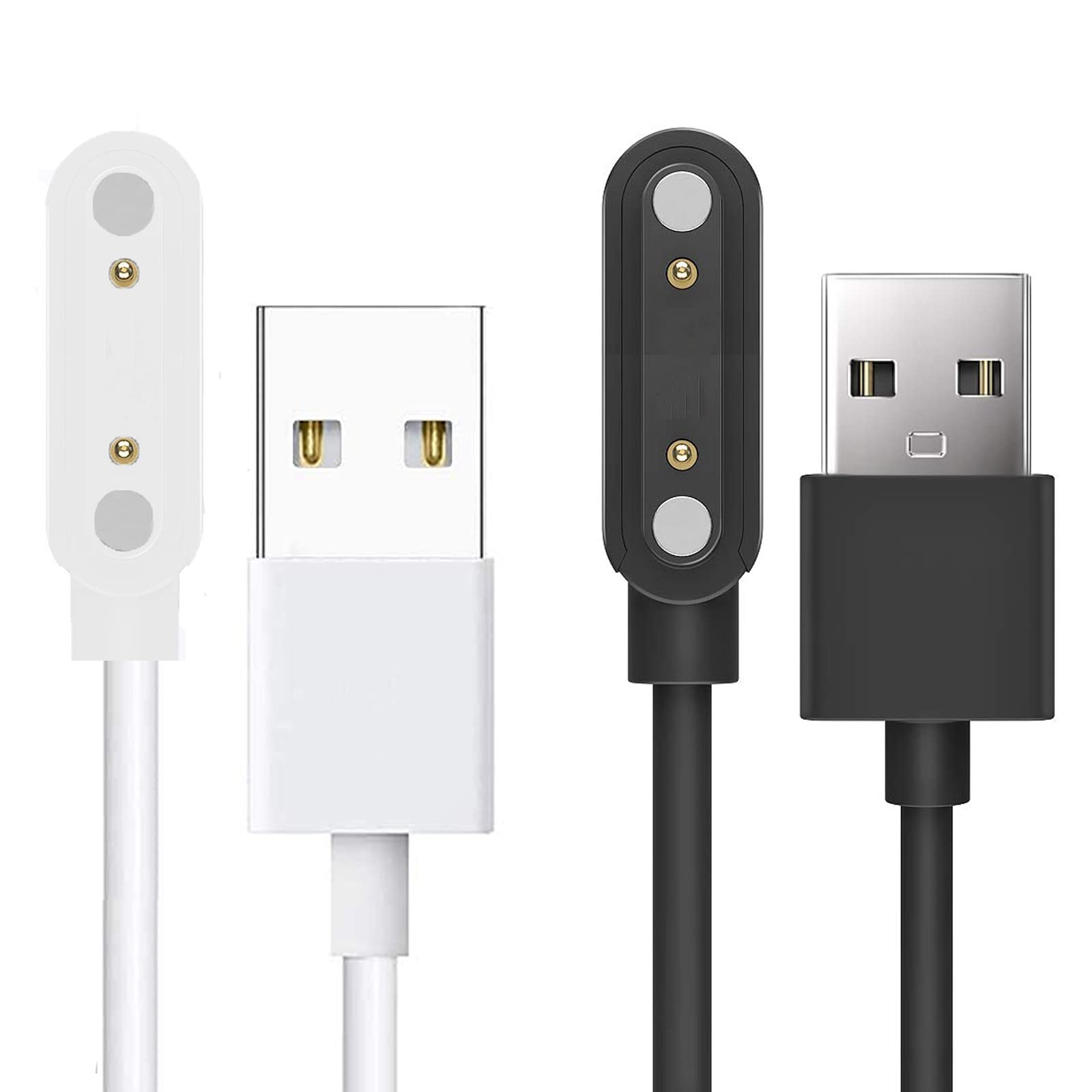 Nerunsa Smart Watch Charger Cable - Magnetic USB Replacement Compatible with Q23 1.69" Smart Watch