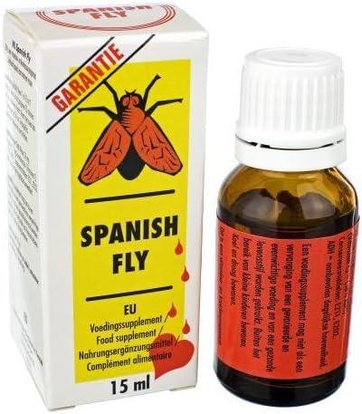 Spanish Fly Extra s-Drop 15 ml Bottle, Strong Aphrodisiac, All Natural for Men and Women, libido Stimuli, Increased Sex Drive,