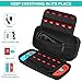 Carrying Case for Nintendo Switch, SPERVS Portable Carry Cases & Storage with 20 Game Cartridges Hard Shell Pouch for Nintendo Switch Console & Accessories Included AC Adapter Switch Travel Casethumb 3