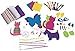 Kangaroo's Girls Toys; Childrens Sewing Kit, 93 Pieces