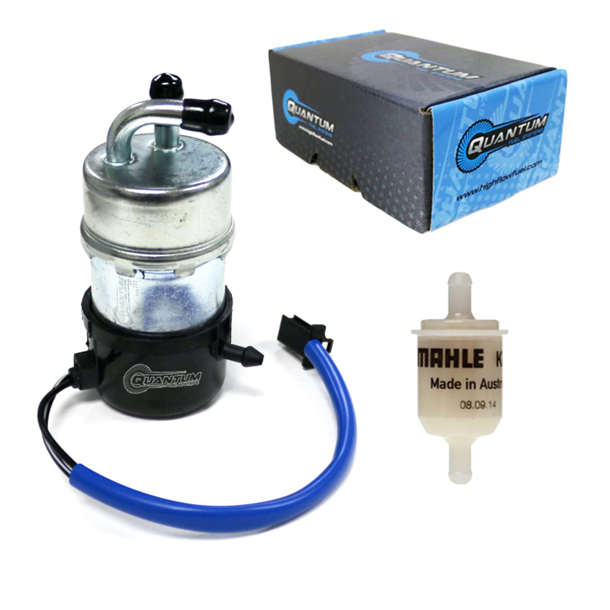 HFP-183-F Yam FZ1 FZS1000 Fazer/Road Star Midnight Silverado V- Star Spoke XV1600 XV1700 1988-2009 Motorcycle External Inline Fuel Pump