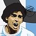 Diego Maradona Poster - Argentina Soccer Art
