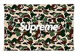 Bedroom Decor Custom Bape Pattern Pillowcase 20x36 two sides Zippered Rectangle PillowCases Throw Pillow Covers