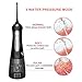 [2019 UPGRADED] Cordless Water Flosser Teeth Cleaner, Portable Water Pick, Oral Irrigator Dental Flosser (300ML Water Tank with 4 Jet Tips), Quiet IPX7 Waterproof Waterjet Flusher for Tooth Cleaning