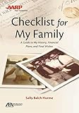 ABA/AARP Checklist for My Family: A Guide to My