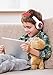 Pokemon Pokeball Kids Headphones, Adjustable Headband, Stereo Sound, 3.5Mm Jack, Wired Headphones for Kids, Tangle-Free, Volume Control, Foldable, Childrens Headphones Over Ear for School Home, Travel