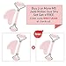 MelodySusie Jade Roller and Gua Sha Tool Set Rose Quartz Gua Sha Scraping Massage Tools Kit Real Anti-aging 100% Natural Facial Lymphatic Drainage Massage Using Traditional Chinese Skincare Toolsthumb 1