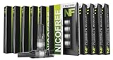 Nicofree Cigarette Filter (10 Packs = 70 filters = upto 700 Cigarette) For Cigarette / Dokha / Medwakh (BLACK)