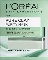 L'Oreal Paris Pure Clays and Eucalyptus Purity Mask 50 ml view 3