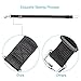 CYTIK Dog Seat Belt, Vehicle Harnesses Car Safety Seatbelt Tether Leash for Dogs Puppy Cats Pets, Adjustable from 17 to 27 inch, Nylon Fabric Material Black [2 Pack]