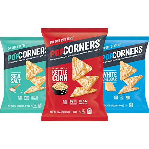 Popcorners Snacks Variety Pack Gluten Free Chips Snack Packs Kettle