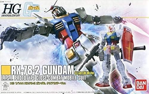 Amazon イベント限定 Hg 1 144 Rx 78 2 ガンダム クリアカラーver 機動戦士ガンダム プラモデル 通販