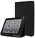 Bastex Folio Synthetic Leather Case for iPad 1 Case, Cover with Built-in Stand for Apple iPad 1 1st Generation - Black