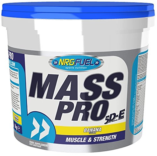 NRGFuel Mass Pro Weight Gain, 5 kg, Banana