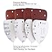 Exsart 50 PCS Mouse Sander Pads Sanding Sheets Discs for Black Decker Detail Palm Sander Mixed 40 80 120 180 240 Grits