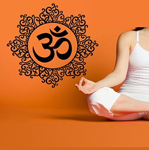 Wall Vinyl Sticker Decals Mural Room Design Pattern Art Decor Yoga Om Buddha Hobby Yantra Yin Yang mi925