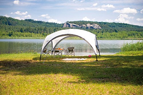 [- Coleman Event Shelter 4,5 x 4,5 m, Pavillon, stabiles Partyzelt mit Stahlgestänge, Gazebo,