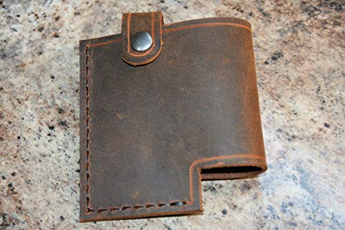 Wireless Transmitter Sheath - Line 6 Relay Holster - For G30, G60, and G90 Packs - Genuine Buffalo Leather - Hip Carry - Strap Carry - Handmade In The USA