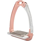 Acavallo Aluplus 2.0 Stirrups, One Size, Antique Rose