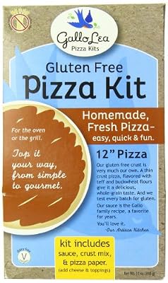 Gallolea Pizza Kits Gluten Free Pizza Kit, 11 Ounce