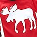 Kids Little Boys Girls Christmas Deer Shirt and Pants Pajamas Set(100(3-4Y), Red)