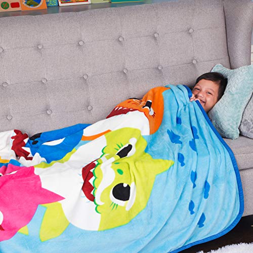 Franco Kids Bedding Super Soft Plush Micro Raschel Blanket, 62 in x 90