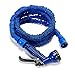 Flexible Expandable Garden Hose 25Feet,Yummy Sam Double Layer Latex Retractable Collapsible Garden Water Hose with 7 Functions Spray Nozzle,Expands to 3 Times Length (25Ft, Blue)