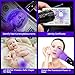 UV Flashlight, Fyland Blacklight 395 nm CREE LED Ultraviolet Pet Urine Detector, Outdoor Tactical Waterproof Rechargeable for Animal Urine Detection, Pet Stains and Bed Bug - Batteries and Charger